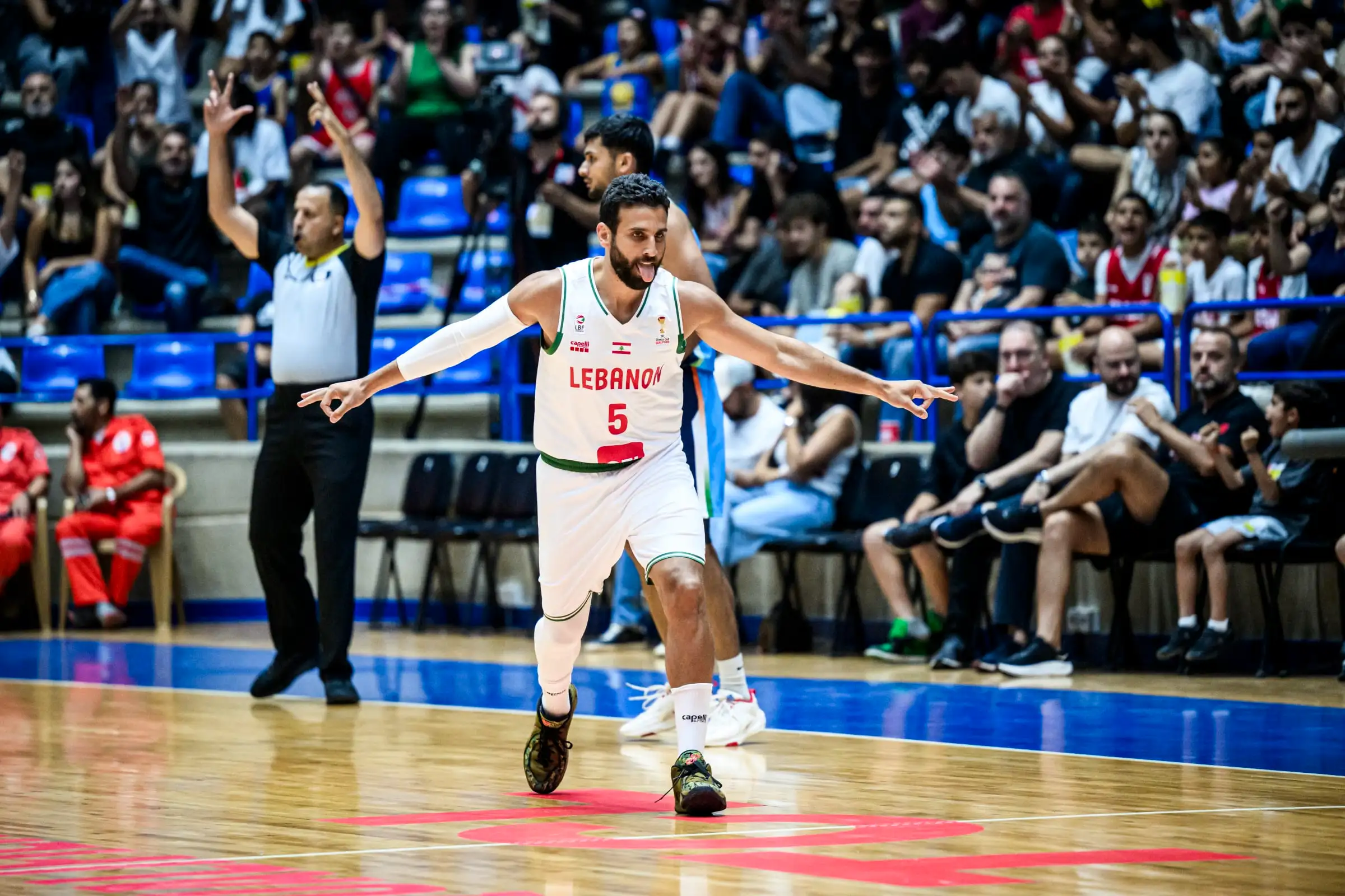 "منتخب الأرز" يواصل عزفه الجميل... والهند ضحية جديدة في التصفيات الآسيوية لكأس العالم لكرة السلة